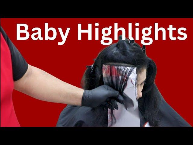 Baby Highlights with L-44 Schwarzkopf  on Dye, Casting , Metallic  Hair Colour by Jas Sir