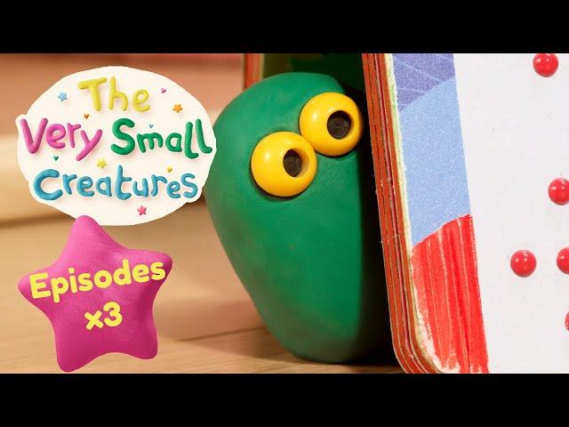 Colourful Puddles / Boo! / Ouchy | The Very Small Creatures | 3x full episodes