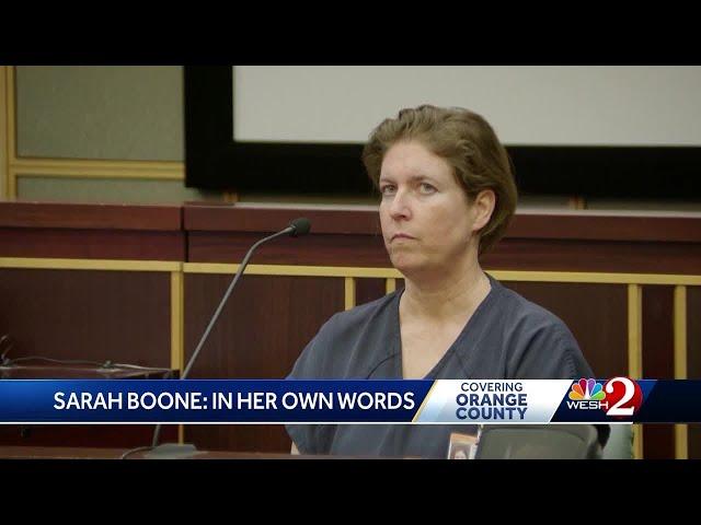 'I am a survivor': Convicted killer Sarah Boone claims innocence in 28-page letter to judge