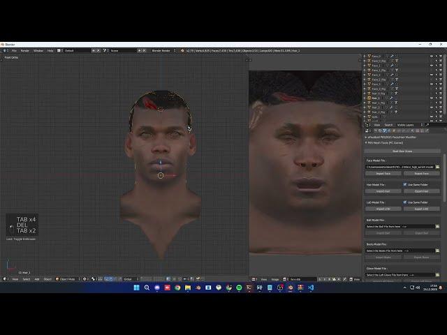 PES 2017 FACE CONVERT TO PES 2021 | Tutorial | With Plugin