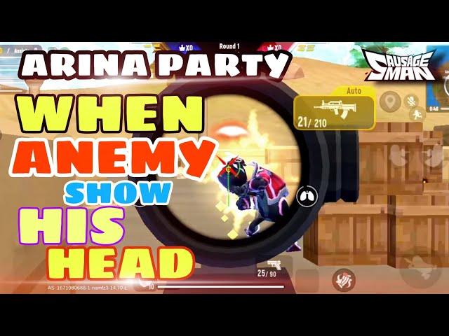 SAUSAGE MAN ARENA PARTY BEST MONTAGE GAMEPLAY| SAUSAGE MAN