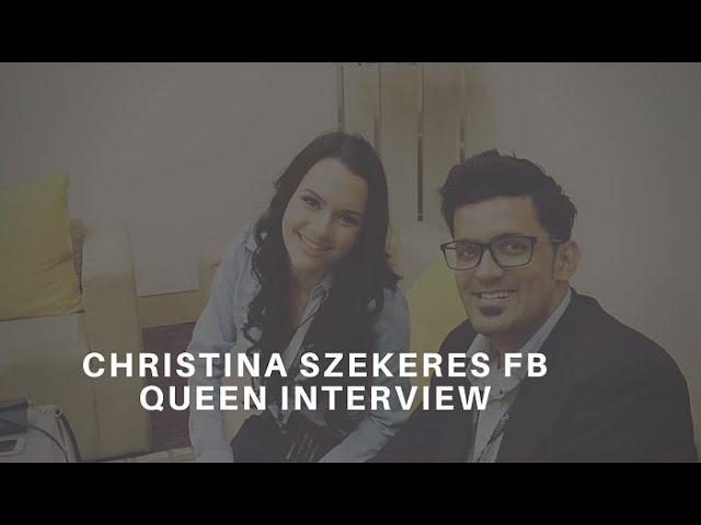 Christina Szekeres  Fb Queen Interview at AWA Bangkok 2015