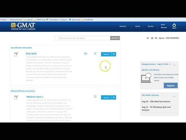 GMAT - Critical Reasoning eScholar