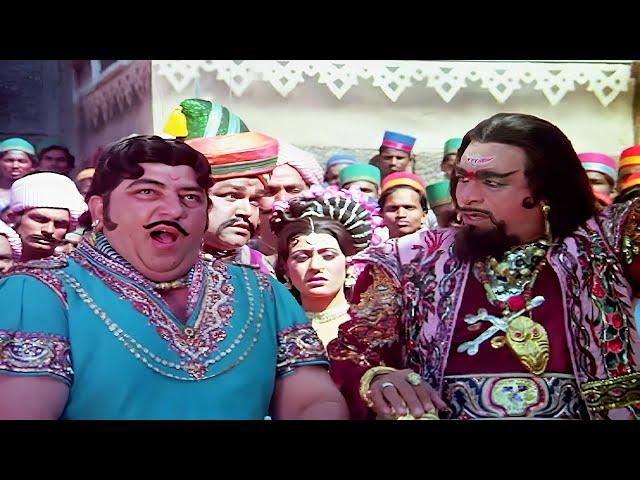 में तुझे आदमी से औरत बना दूंगा मुर्ख इंसान.. जुबां संभल के बात कर - Amjad Khan - Kader Khan Action