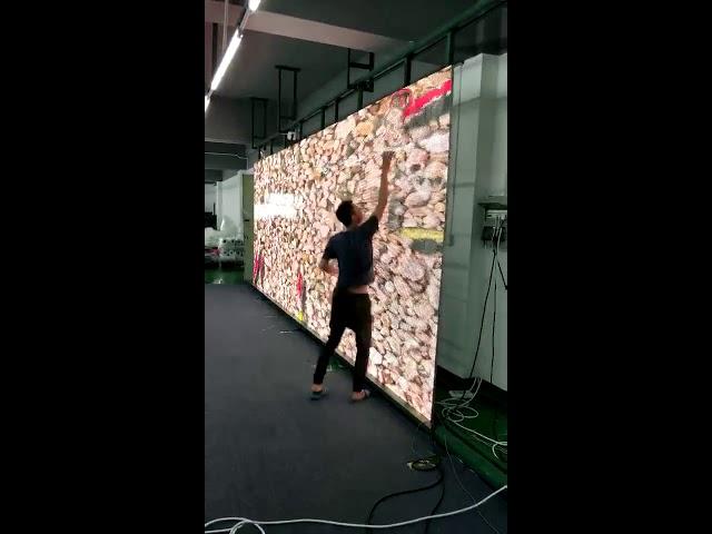 Quick assemble LED Video Wall 256 x 128 , DIP 346 outdoor full color Led Rgb Billboard