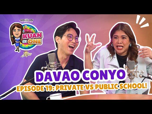 DAVAO CONYO: "Private vs. Public School!" | KUAN ON ONE Full Ep. 4 (with Eng/Fil subtitles)