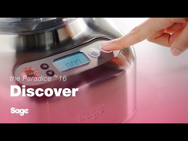 the Paradice™ 16 | Welcome to Paradice™, where precision makes perfect | Sage Appliances UK