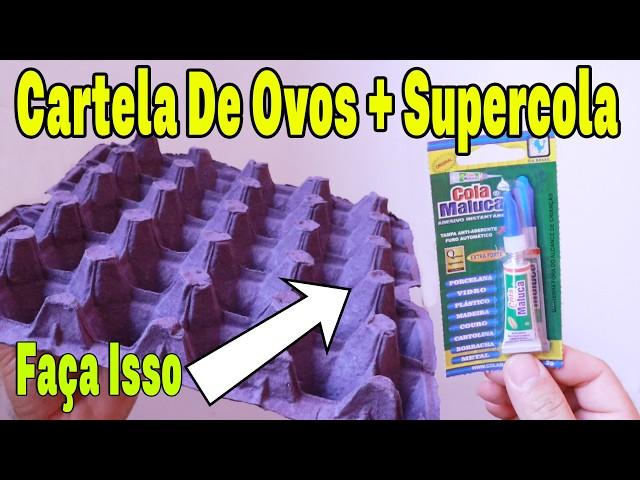 Você Tem Caixa De Ovos Em Casa? Não jogue Fora! Faça Isso, é Muito Melhor.