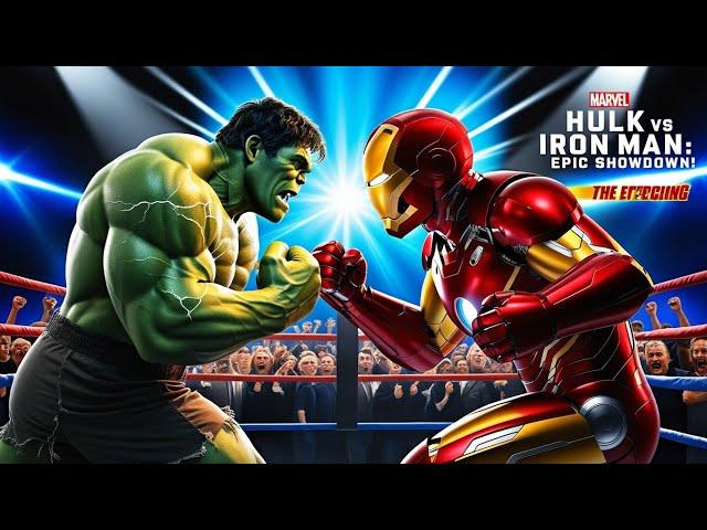 Iron Man vs Hulk: Epic Boxing Showdown!  #Shorts #MarvelFight #EpicBattle