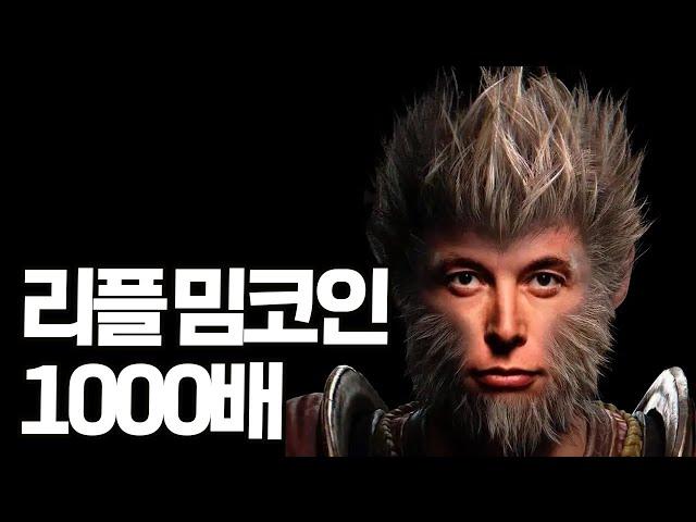 리플 밈코인.. 1000배 #손오공코인