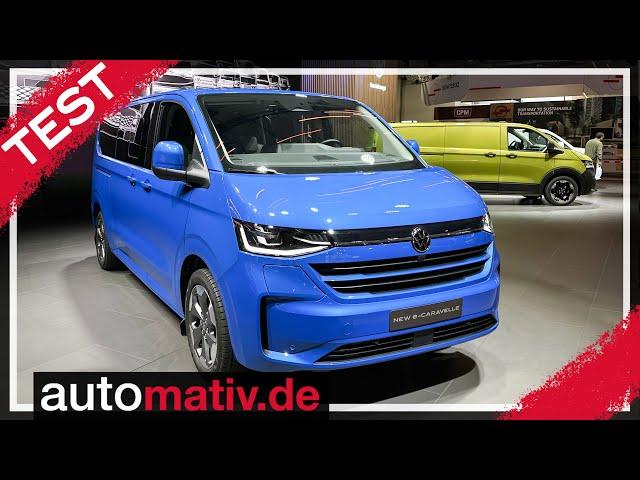 Zuviel Ford Transit? Neuer VW Bus Transporter und Caravelle im ersten Check - IAA Nutzfahrzeuge 2024