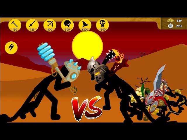 Voltaic Giant Vs All Stick Unit's |Stick War Legacy