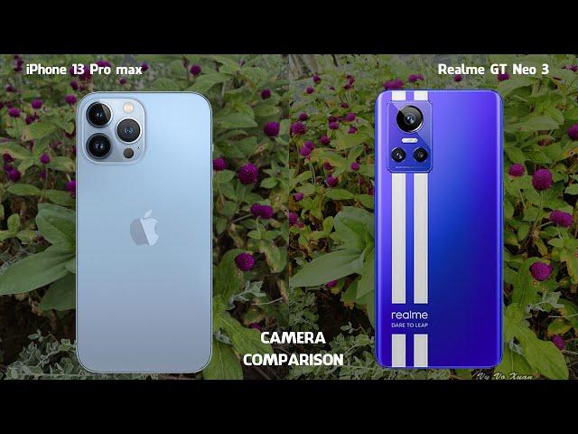 iPhone 13 Pro max vs Realme GT Neo 3 | Camera Test