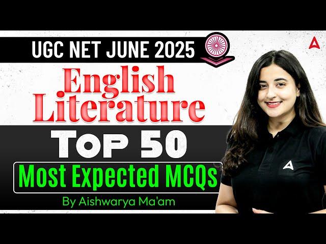 UGC NET English Literature | UGC NET English Most Expected Questions By Aishwarya Ma'am
