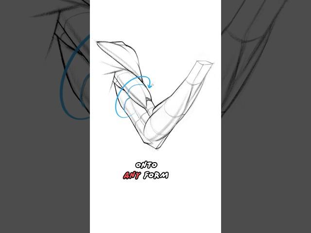Drawing Easier with Cross Contours
