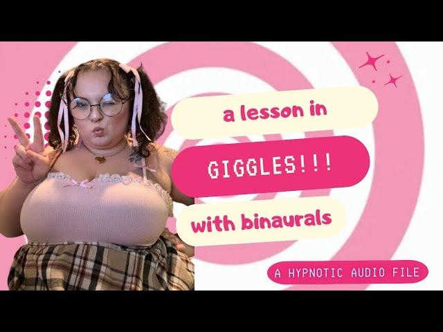 [F4A] a hypnosis lesson in giggles [WITH BINAURALS]