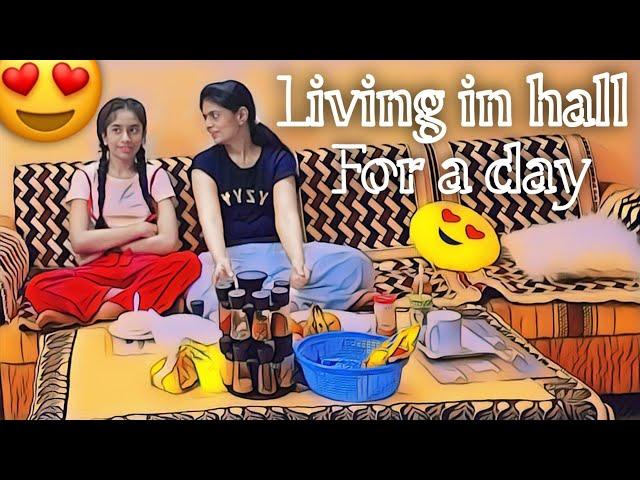 Enjoying a day in hall Riya and mom  | Riya's Amazing World