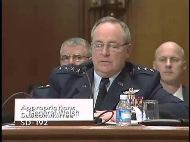 General Welsh on Timeline of F-35s