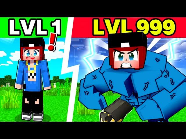 1 vs 9999 SEVİYE DÖVÜŞÇÜ HASAN !! - Minecraft