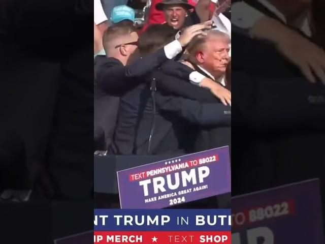 ️ Shots fired at Trump rally — Donald Trump injured. Full video / Breaking. Pennsylvania