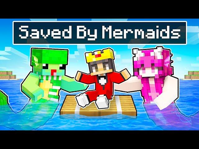 Saved By MERMAIDS In Minecraft!