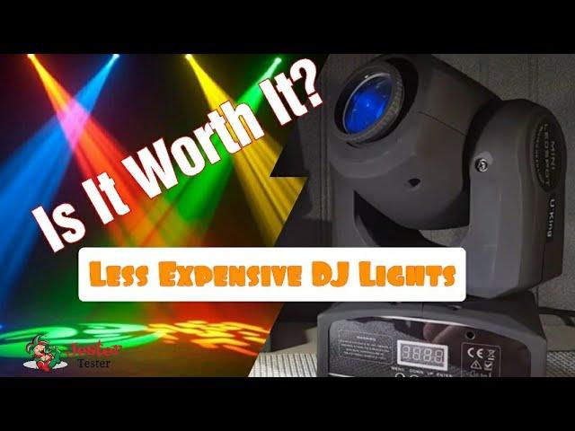 DJ Powerful Mini Moving Head Spot Light By U-King Review