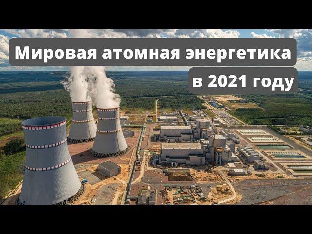 World nuclear energy in 2021