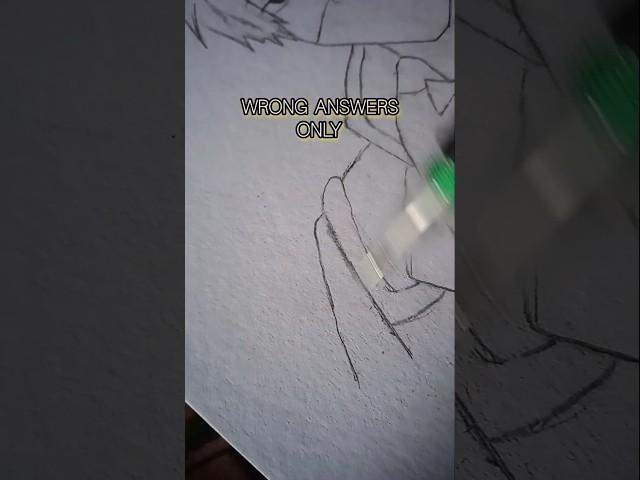 guess this character  name #can draw anime anime drawing