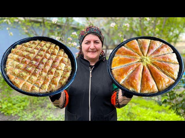 Baklava - Turkish Cuisine Dessert With All Its Secrets. Traditional Homemade Sweet