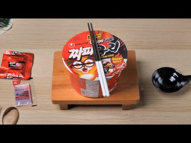 Instant Cup SPICY CHAPAGURI RAMDON - original made in Korea