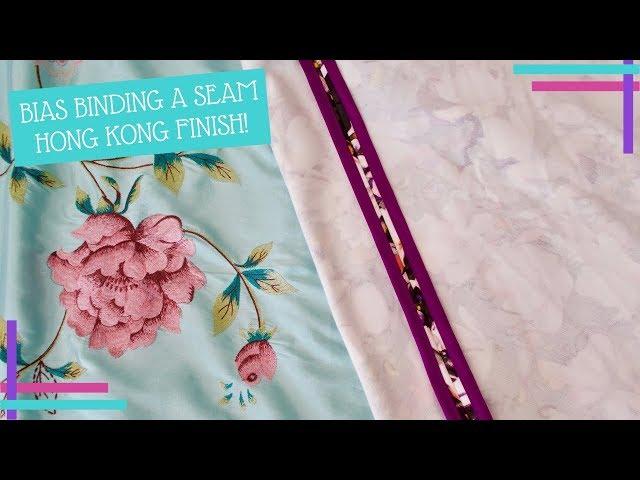 How To/How I :: Bias Binding a Raw Edge