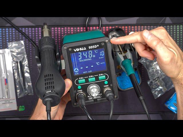 YIHUA 995D+ Hot Air Solder Station: Unboxing & First Impressions