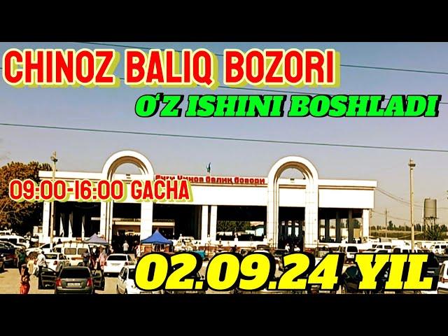 CHINOZ BALIQ BOZORI OʻZ ISHINI BOSHLADI 