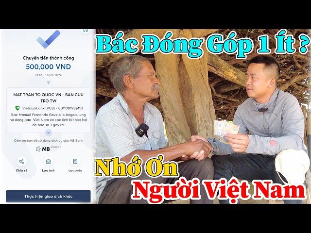 Công Giáp || Nước Mắt Rơi ? Bác Xin Đóng Góp 1 Phần Nhỏ Hỗ Trợ Đồng Bào Việt Nam ! Suốt Đời Nhớ Ơn !