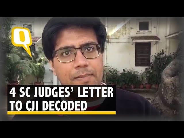 Supreme Court Judges’ Letter to CJI Explained | The Quint