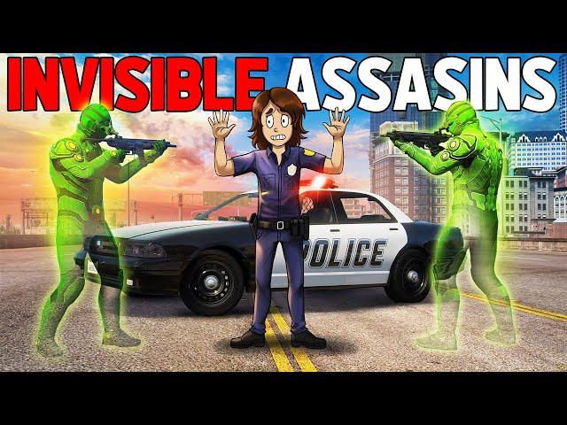 INVISIBLE ASSASINS TROLL THE SERVER - GTA RP