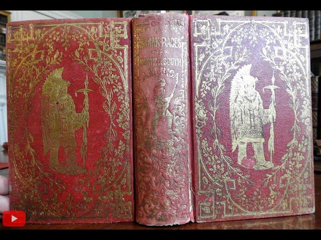 Native Americans of North & South American 1857 Illustrated Book | Brian DiMambro Virtual Book Tour