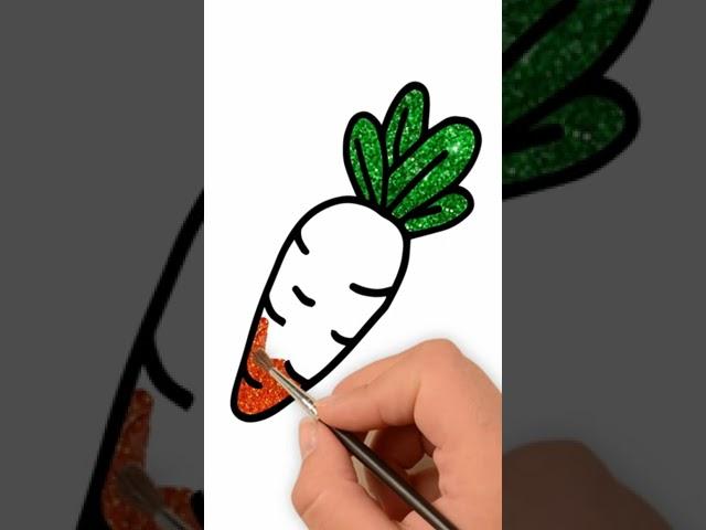 How to draw a bunny carrot  Part 2 | Drawing pictures easy with pencil