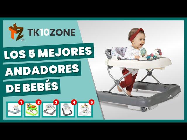 Los 5 mejores andadores para que los bebés den sus primeros pasos