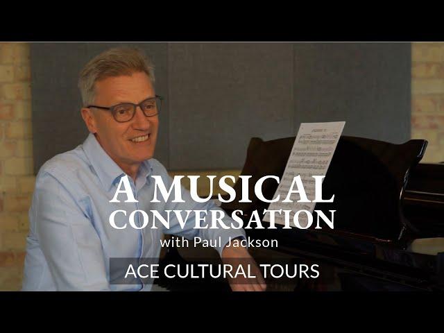 A Musical Conversation with Paul Jackson | ACE Cultural Tours