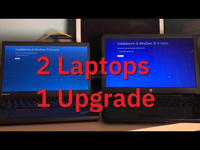 Windows 10 Upgrade Race