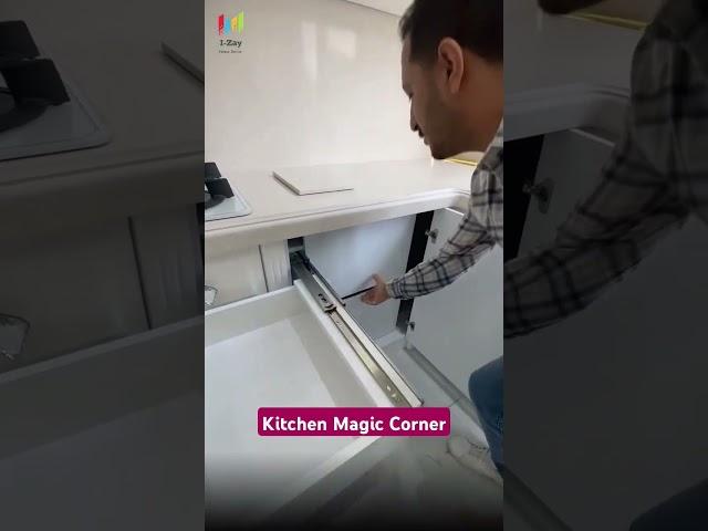 Kitchen Corner Storage Solutions | Maximize Your Kitchen Organization #shorts