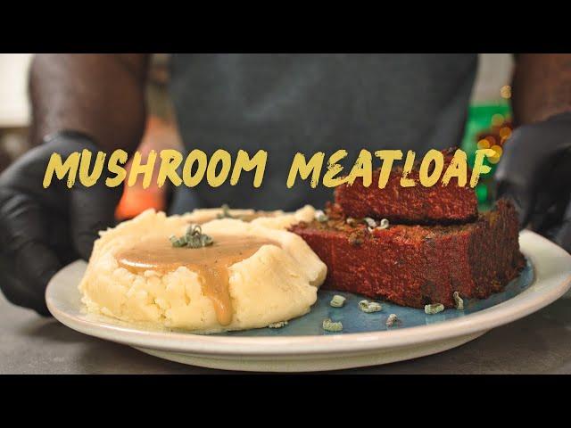 How To Make Vegan Meatloaf Using Mushrooms ‍🟫