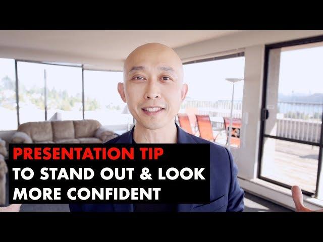 Secret Tip To Stand Out When Giving A Presentation