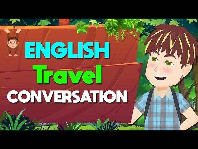 English Travel Vocabulary - Learn English Conversation for Daily Life