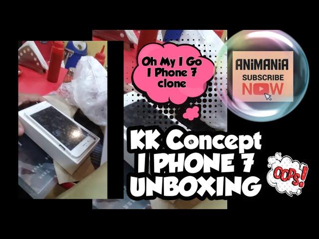 Iphone 7 plus clone  KK concept | Unboxing | Delhi|