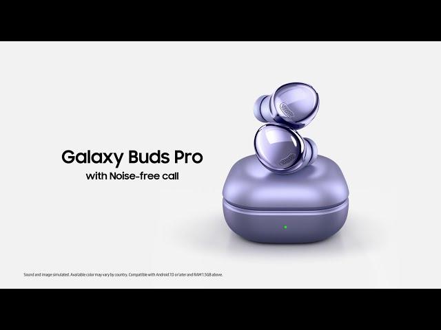 Galaxy Buds Pro: Noise-free Call | Samsung