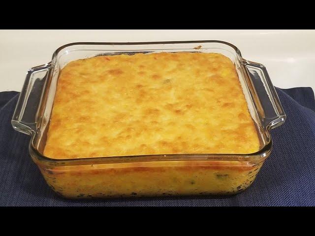 Caribbean Corn Pie (Eggless)//Sam's Gifted Hands