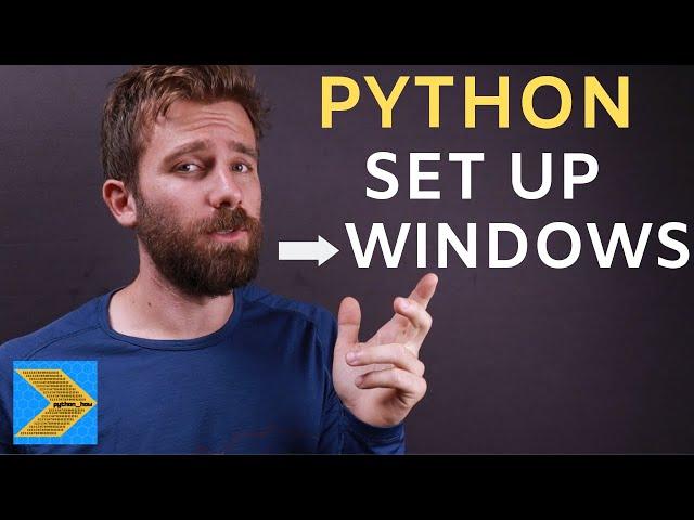 How to set up Python 3 on Windows