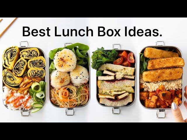 Must Try Lunch Box Ideas (for work / school) - vegan bento